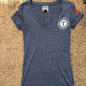 Victoria’s Secret Pink Texas Rangers Shirt